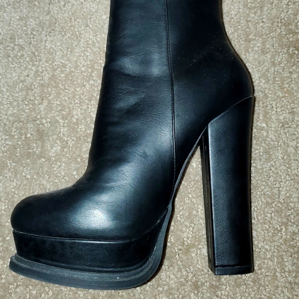 Platform Ankle Boots